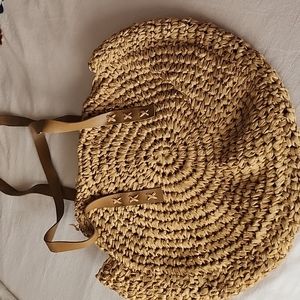Straw purse